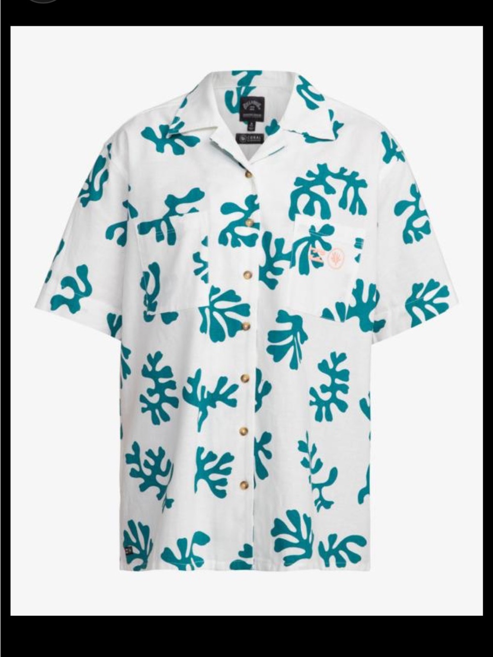 Billabong Coral Gardeners Short-Sleeve Button Shirt